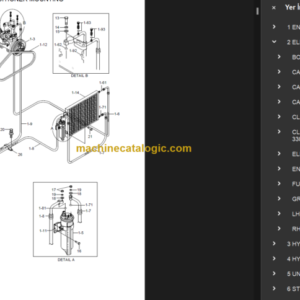 HYUNDAI R210-7 CRAWLER EXCAVATOR PARTS MANUAL