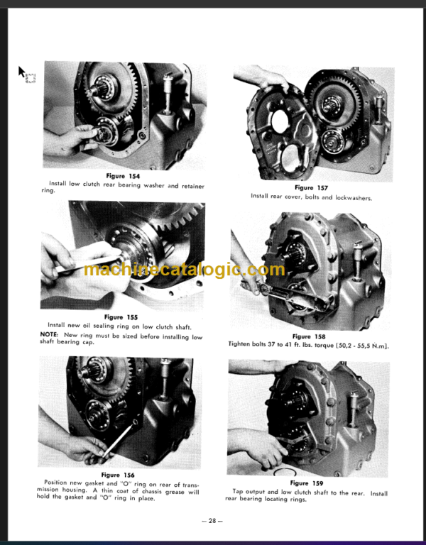 CLARK 18000 POWERSHIFT SERVICE MANUAL