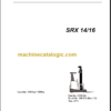 CLARK SRX 14 16 SERVICE MANUAL