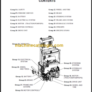 CLARK SRX 14 16 SERVICE MANUAL