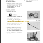 CLARK NST NS NSP 20 30 40 OVERHAUL MANUAL