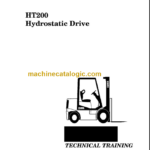CLARK HT-200 HYDRASTATIC DRIVE TECHNICAL TRAINING