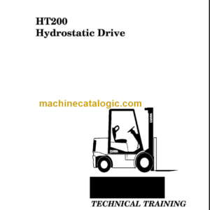 CLARK HT-200 HYDRASTATIC DRIVE TECHNICAL TRAINING