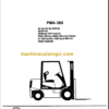 CLARK EC20 EC25 ECS30 Planned Maint & Adj Manuals