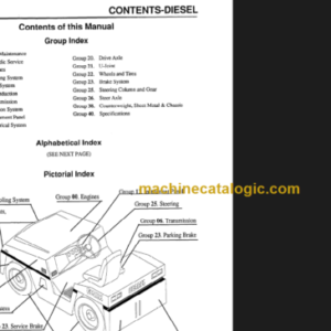 CLARK DT 30E 50E 60E SERVICE MANUAL