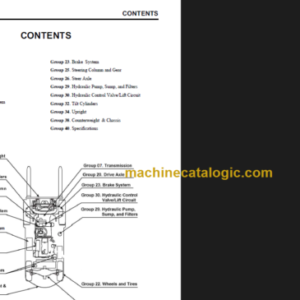 CLARK GTS20 25 30 33L SM741 SERVICE MANUAL