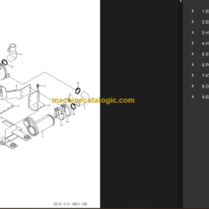 Hyundai HL970 Wheel Loader Parts Manual