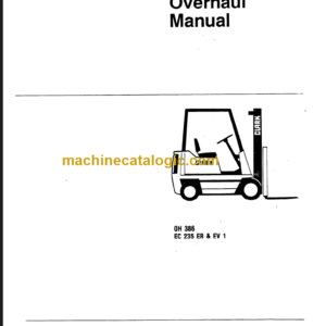 CLARK EC235 OVERHAUL MANUAL