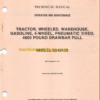 CLARK TRACTOR TECHNICAL MANUAL