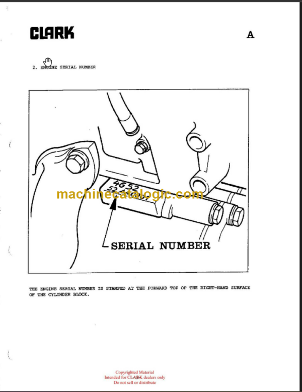 CLARK GPM20 30 SERVICE MANUAL