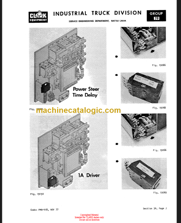 CLARK EC235 OVERHAUL MANUAL