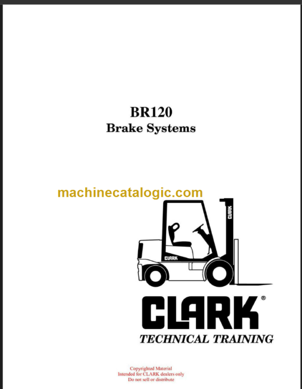 CLARK Brakes BR-120 TECHNICAL TRAINING