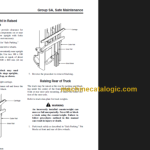 CLARK C20 25 30 L C35 L G SERVICE MANUAL