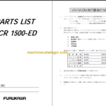 FURUKAWA HCR1500-ED PART LIST