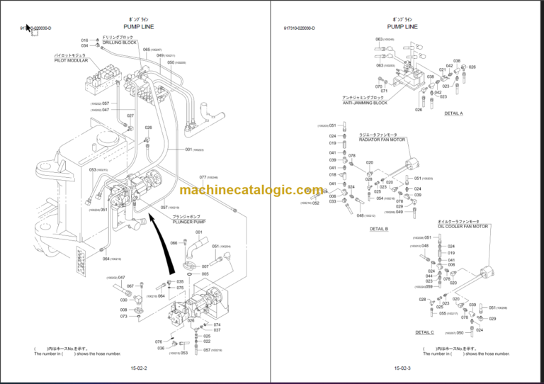 FURUKAWA HCR1500-D20 PART LIST