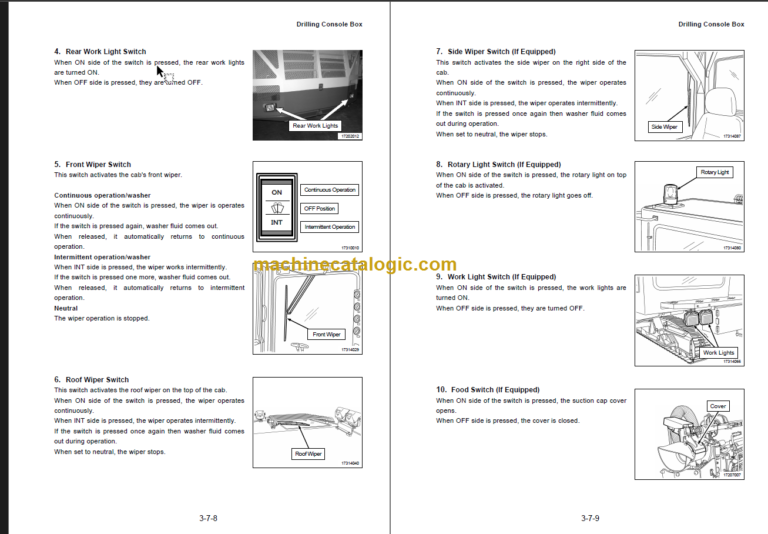 FURUKAWA HCR1200-ED OPERATION MANUAL