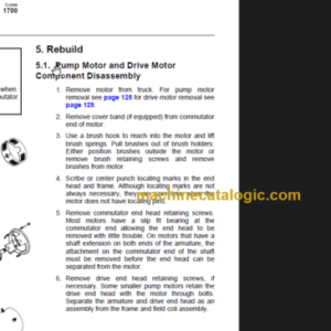 CLARK OP15X SERVICE MANUAL