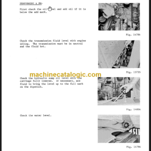 CLARK C300 40 50 Planned Maint & Adj Manuals