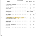 CLARK C300Y40D OVERHAUL INSTRUCTIONS