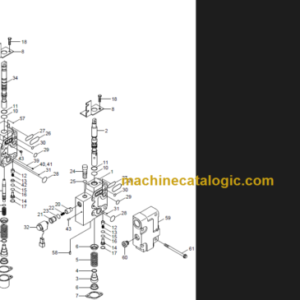 HYUNDAI 40 45 50B-9 FORK LIFT-BATTERY PARTS MANUAL