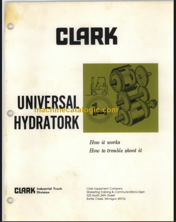 CLARK UNIVERSAL HYDRATORK