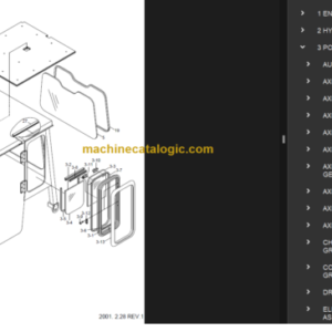 HYUNDAI H80 LGP CRAWLER DOZER PARTS MANUAL