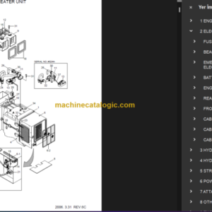 HYUNDAI HL740TM-7 WHEEL LOADER PARTS MANUAL