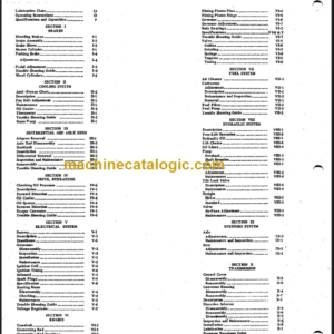 CLARK CLARKLIFT30 40 50 MAINTENANCE MANUAL