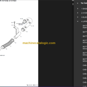 HYUNDAI R210LC-3 CRAWLER EXCAVATOR PARTS MANUAL