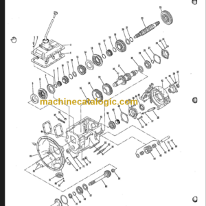 CLARK 280V TRANSMISSION SERVICE MANUAL