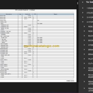 HYUNDAI HL780-7A WHEEL LOADER PARTS MANUAL