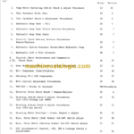 CLARK E235 EV-1 Planned Maint & Adj Manuals