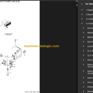 HYUNDAI HL730-9S WHEEL LOADER PARTS MANUAL