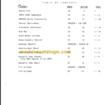 CLARK C500 CLARKLIFT OVEHAUL INSTRUCTIONS