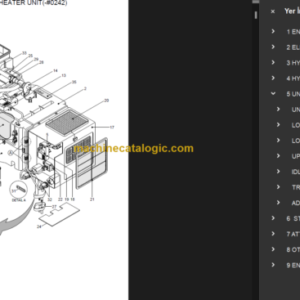 HYUNDAI HL740TM-7 WHEEL LOADER PARTS MANUAL