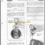 CLARK CFY 40B MAINTENANCE MANUAL