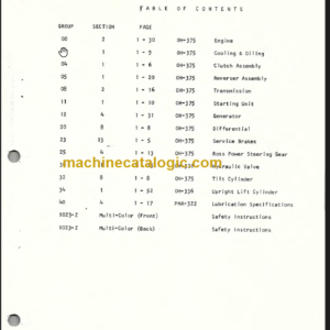 CLARK UT40D UT60D OVERHAUL INSTRUCTIONS