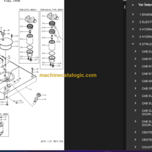 HYUNDAI HL740-9 WHEEL LOADER PARTS MANUAL