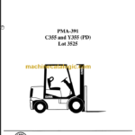 CLARK C355 AND Y355 Planned Maint & Adj Manuals