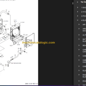 HYUNDAI HL750 (#1001-) WHEEL LOADER PARTS MANUAL