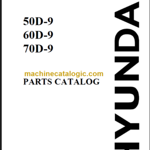 HYUNDAI 50 60 70D-9 FORK LIFT-DIESEL PARTS MANUAL