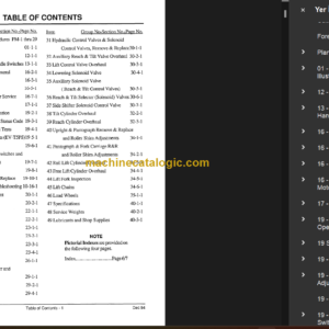 CLARK NPR17 20 345 SERVICE MANUAL