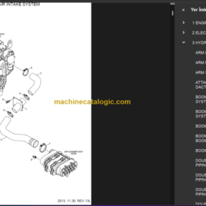 HYUNDAI R160LC-9A CRAWLER EXCAVATOR PARTS MANUAL