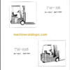 CLARK TW-125 Planned Maint & Adj Manuals