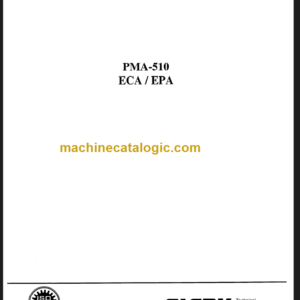 CLARK PMA-510 ECA-EPA PLANNED MAINTENANCE