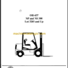 CLARK NP NS300 OVERHAUL MANUAL