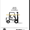 CLARK 685 Y685 OVERHAUL MANUAL