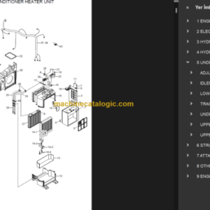 HYUNDAI R380LC-9SH EXCAVATOR PARTS MANUAL