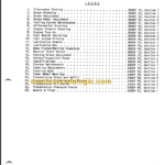 CLARK CTA30 40 50D Planned Maintenance