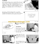 CLARK EC500 20 25 S30 Planned Maint & Adj Manuals